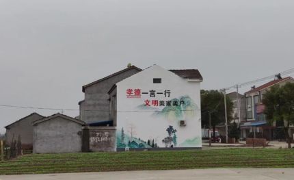乾县新农村墙绘