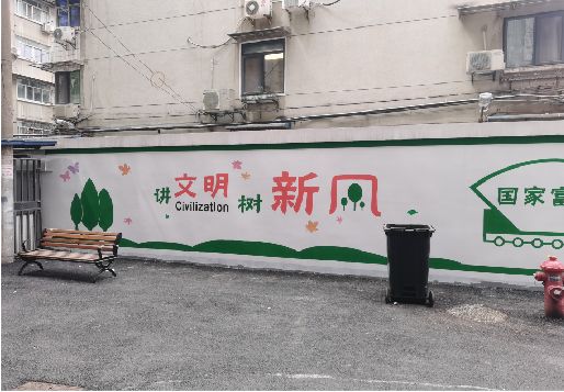 乾县社区墙绘